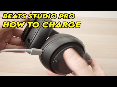 Niche Utama 1 How To Charge Beats Studio Pro - YouTube