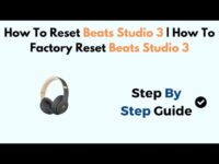 Niche Utama 2 How To Reset Beats Studio   How To Factory Reset Beats Studio