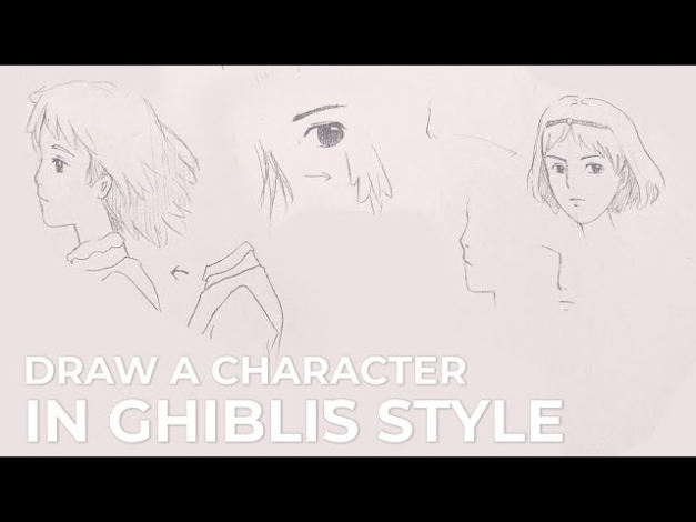 Niche Utama 2 Learn How To Draw: Characters In Ghibli's Style - YouTube